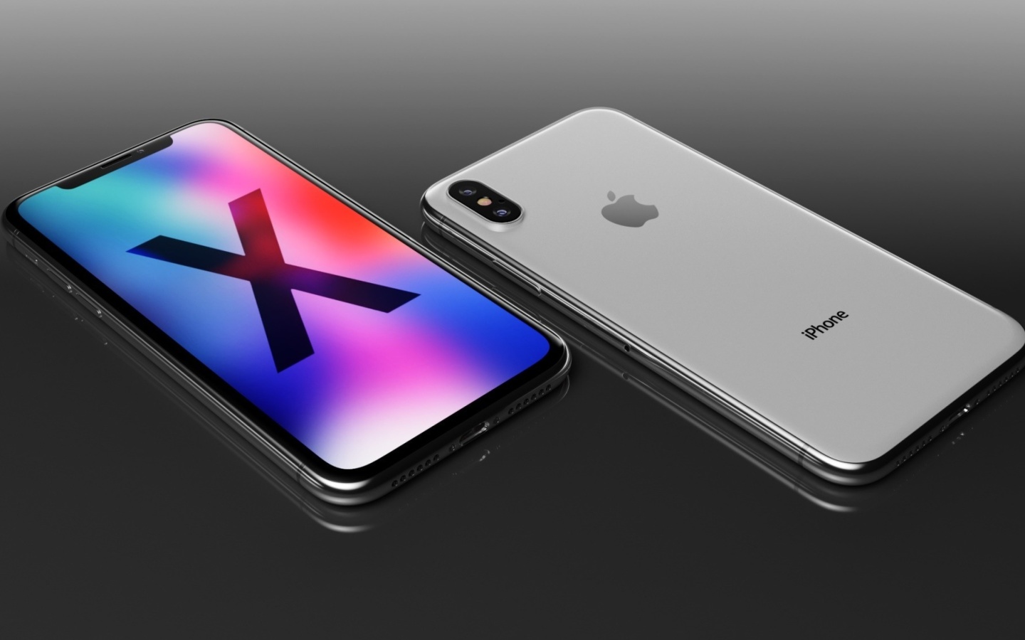 Обои IPhone X Smartphone 1440x900