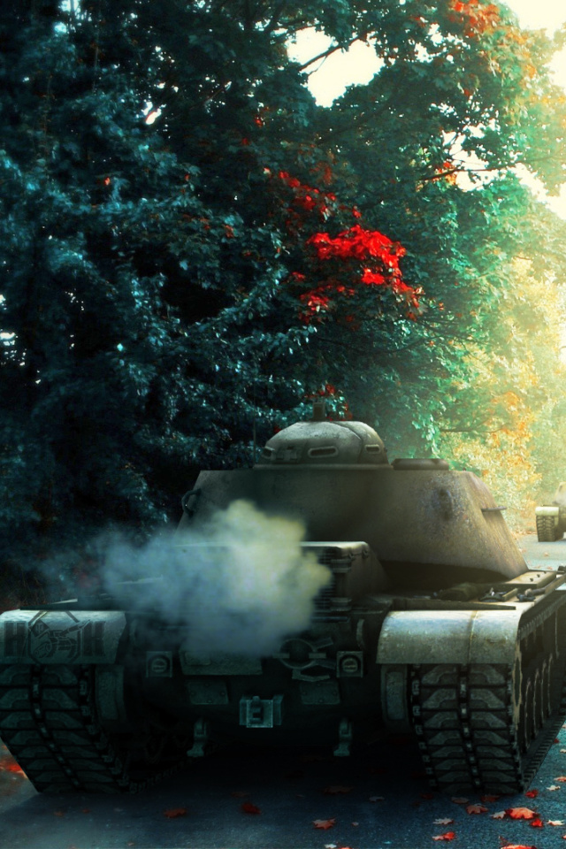 Screenshot №1 pro téma T 54 World of Tanks 640x960