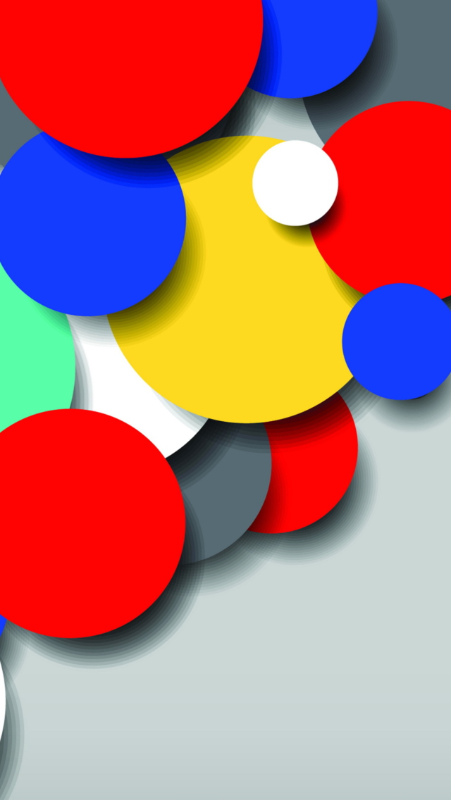 Abstract Circles wallpaper 640x1136