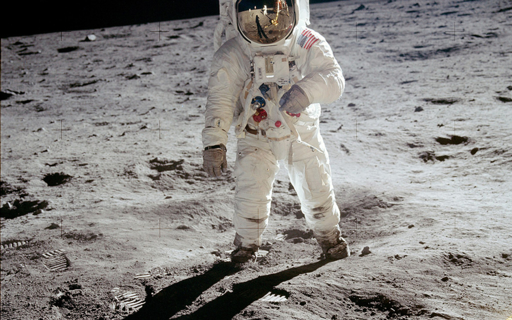 Das Man On The Moon Wallpaper 1680x1050