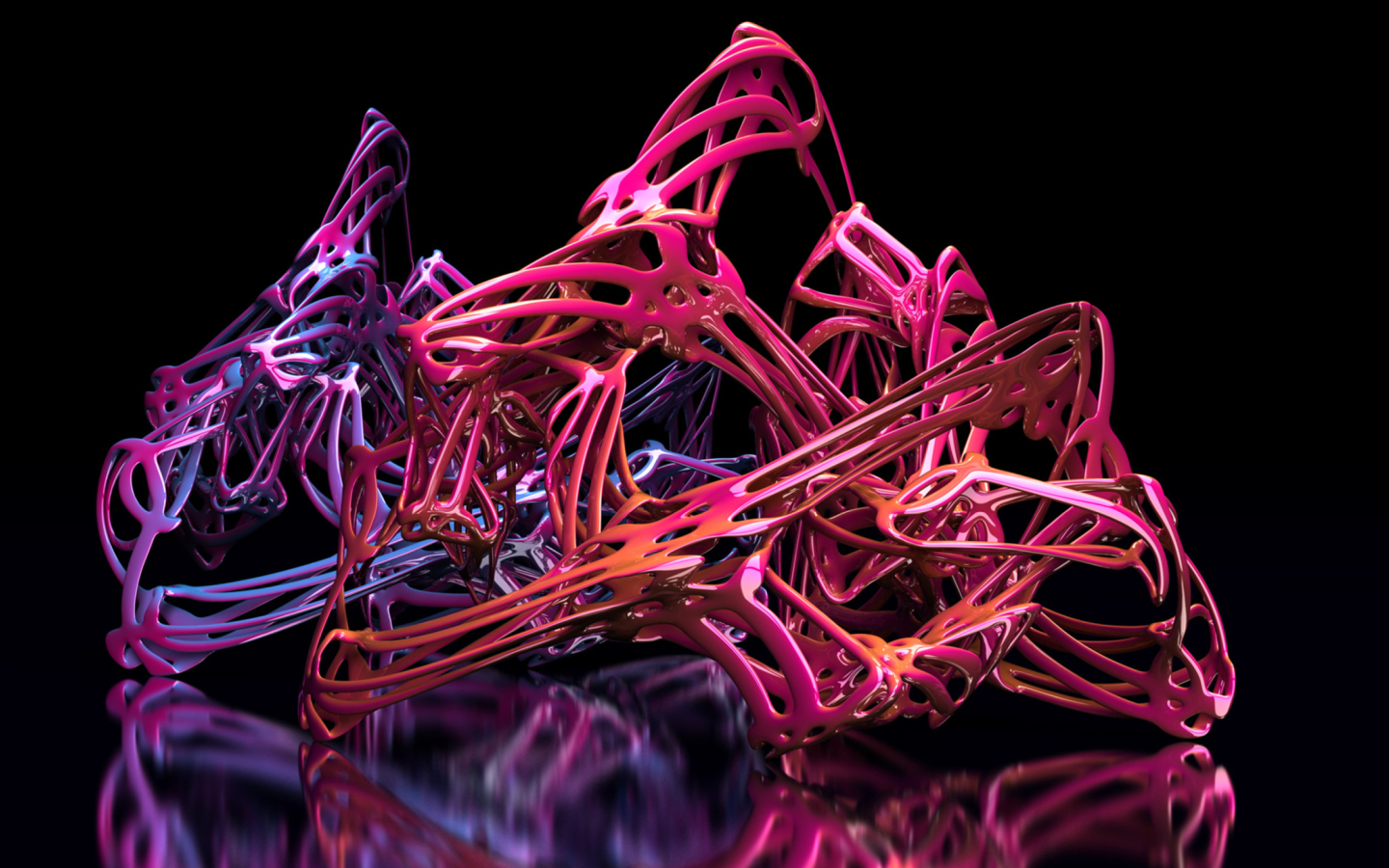 Sfondi Pink Abstract 1440x900