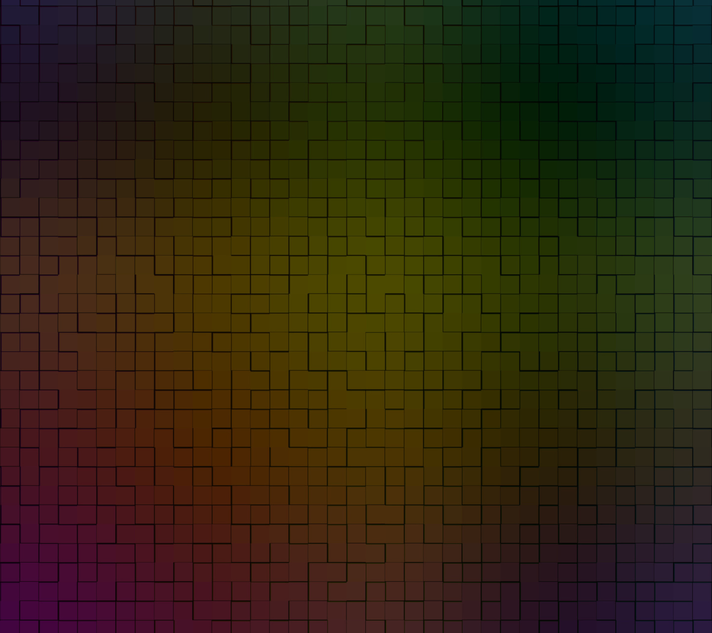 Fondo de pantalla Rainbow Tiles 1440x1280