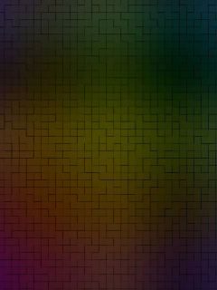 Fondo de pantalla Rainbow Tiles 240x320