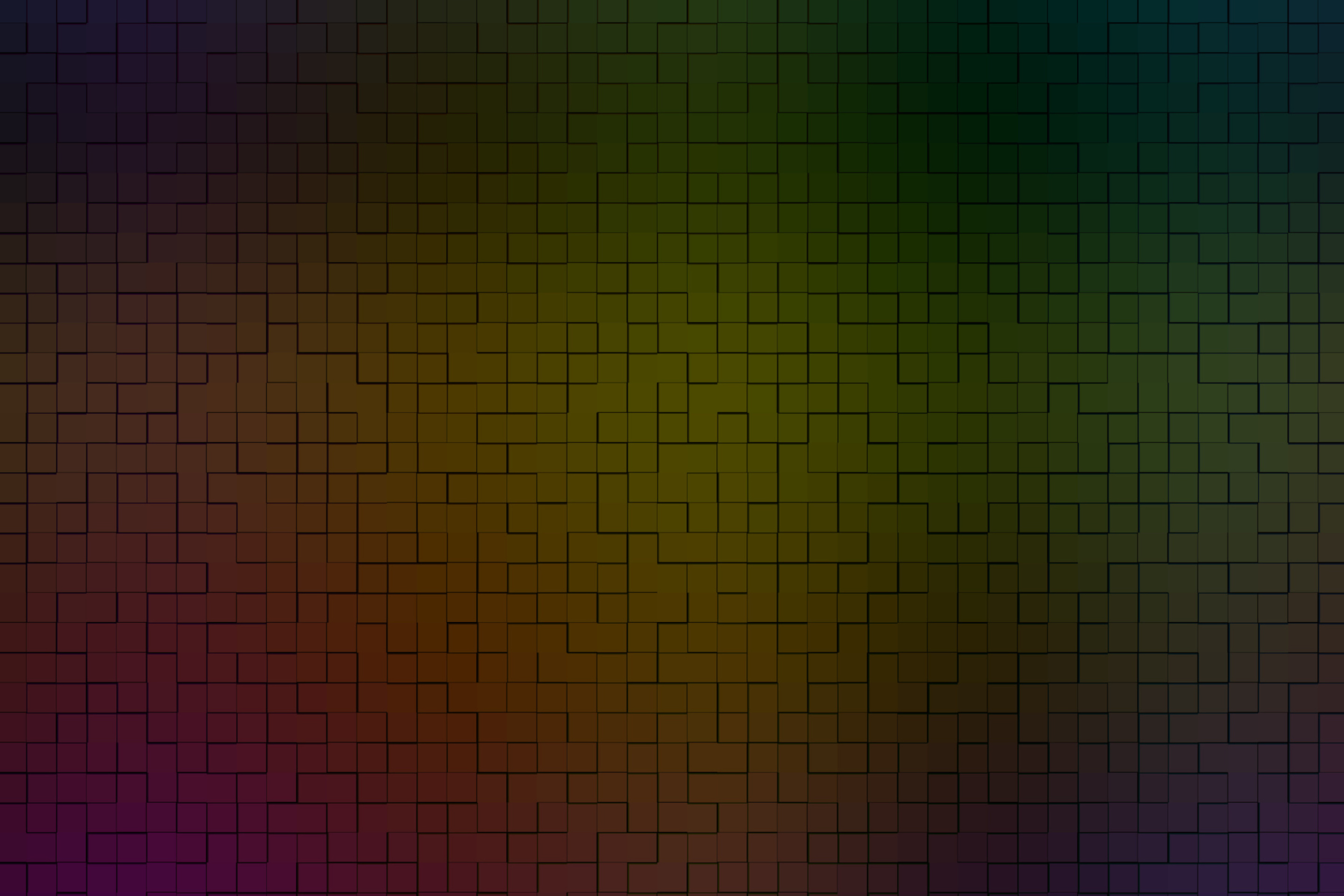 Обои Rainbow Tiles 2880x1920