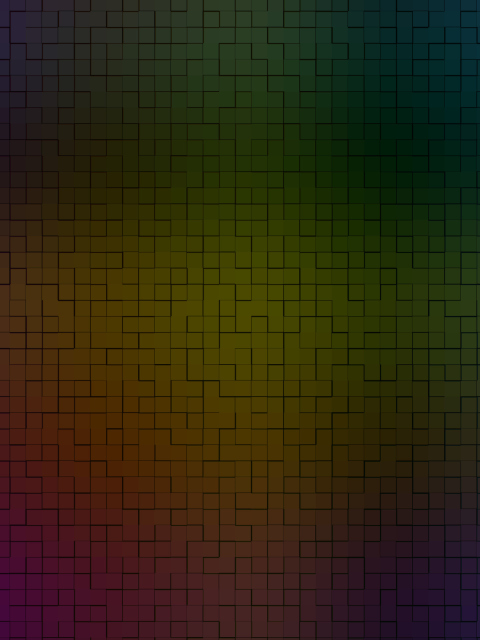 Screenshot №1 pro téma Rainbow Tiles 480x640