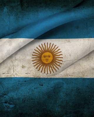 Argentinian Flag - Obrázkek zdarma pro iPhone 4S