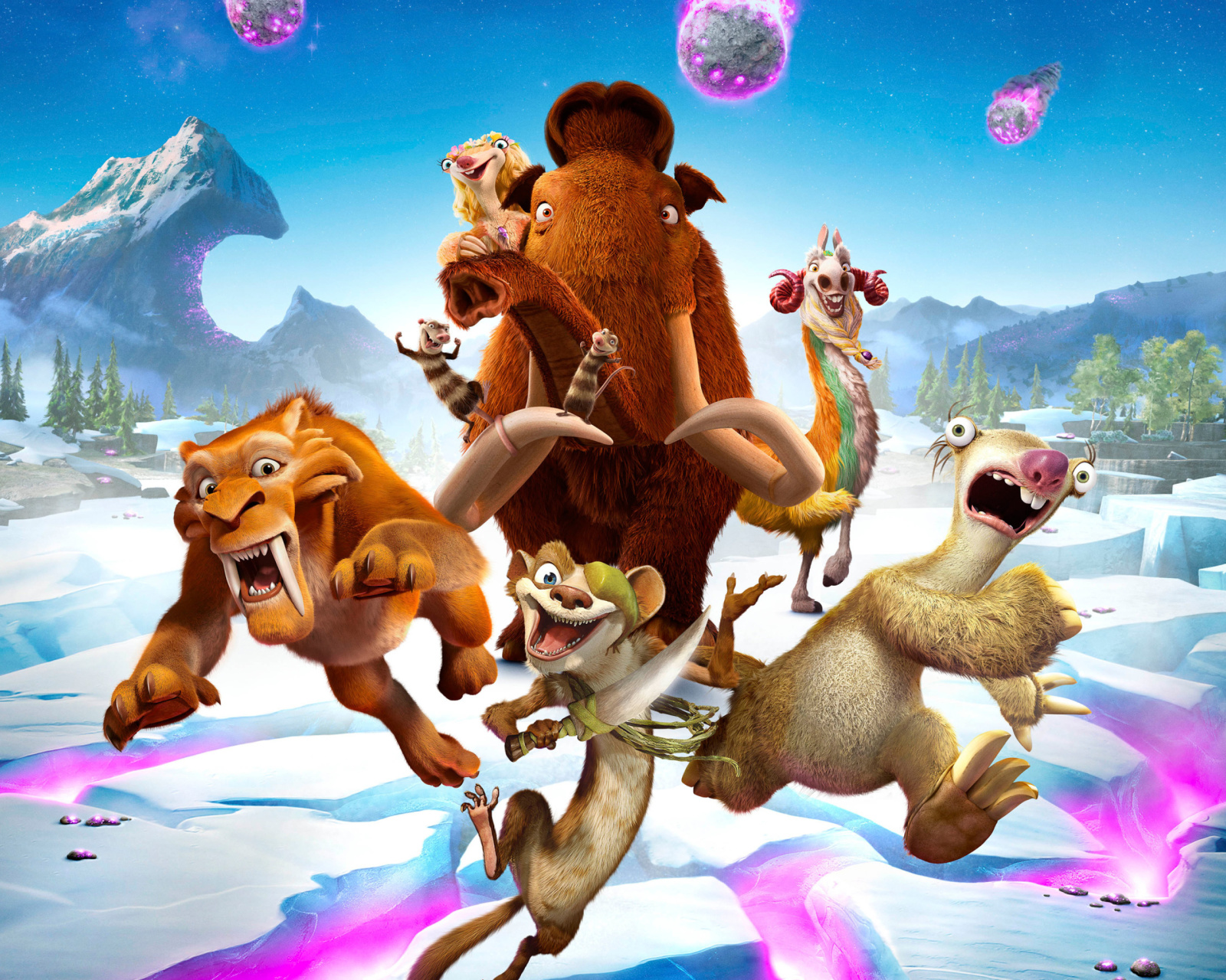 Screenshot №1 pro téma Ice Age Collision Course 1600x1280