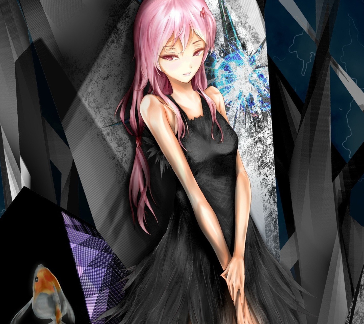 Fondo de pantalla Guilty Crown 1440x1280