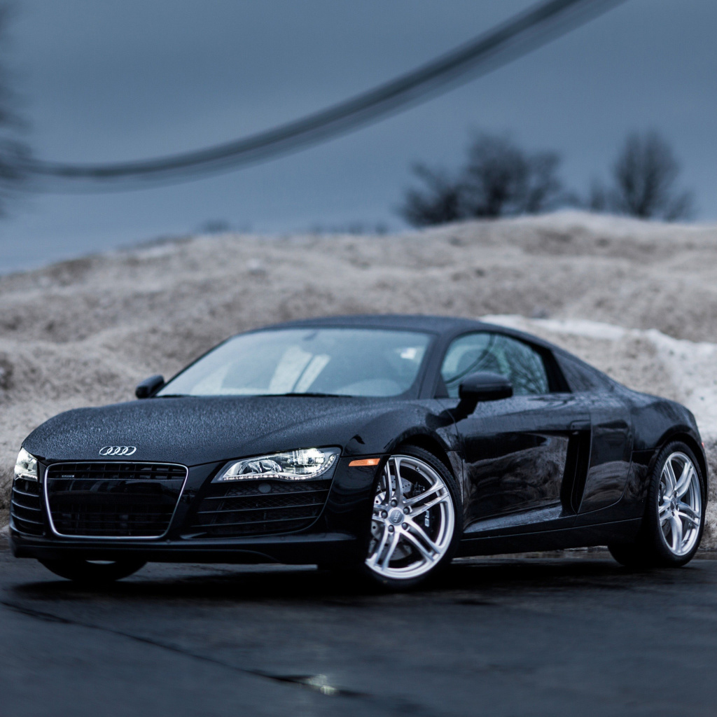 Screenshot №1 pro téma Audi R8 Coupe Matteblack 1024x1024