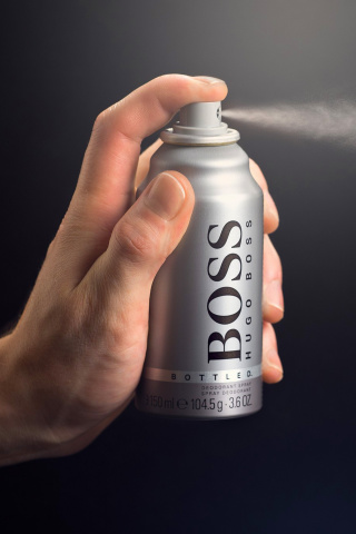 Fondo de pantalla Hugo Boss Perfume 320x480