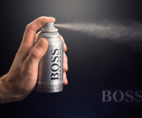 Обои Hugo Boss Perfume 480x400