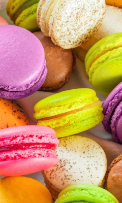 Das French Macaroon Wallpaper 240x400