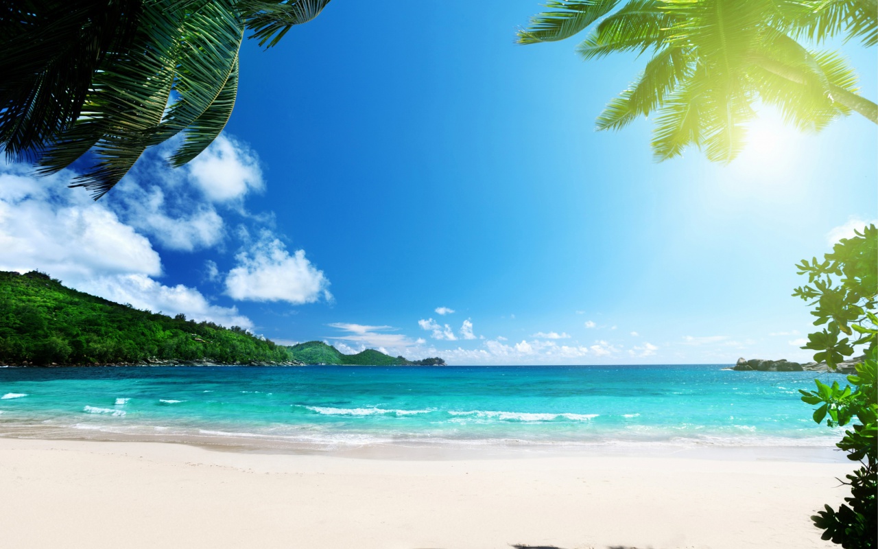 Screenshot №1 pro téma Vacation on Virgin Island 1280x800