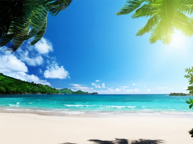 Sfondi Vacation on Virgin Island 640x480