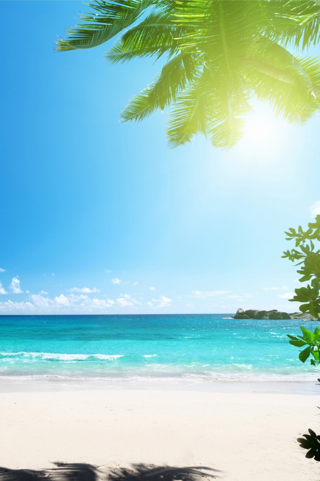 Screenshot №1 pro téma Vacation on Virgin Island 640x960