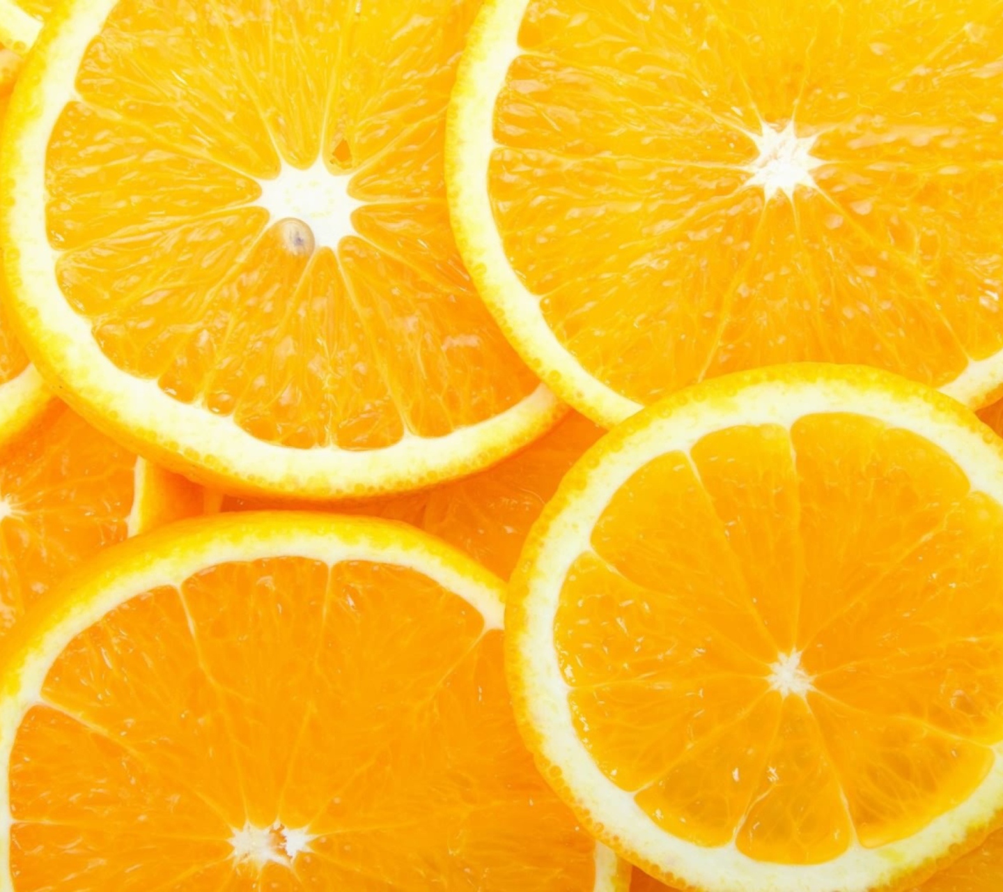 Обои Juicy Oranges 1440x1280