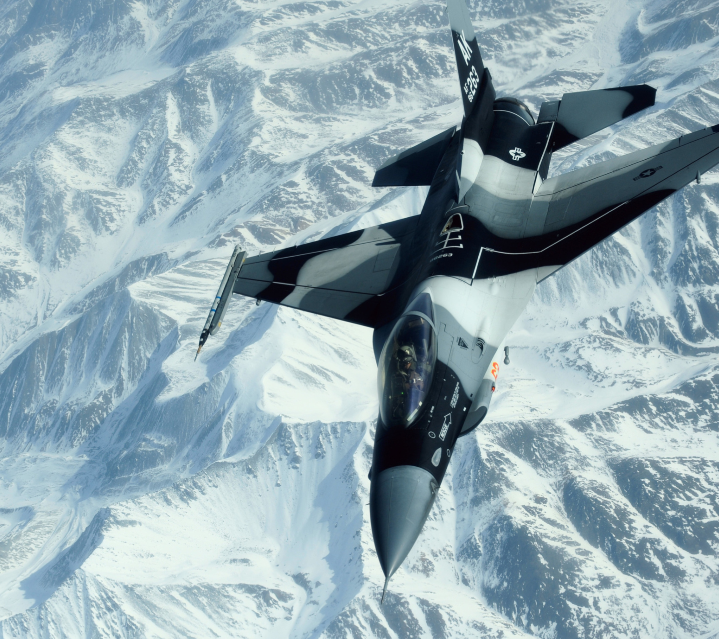 F-16 Fighting Falcon wallpaper 1440x1280