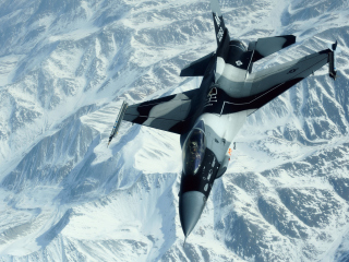 F-16 Fighting Falcon wallpaper 320x240