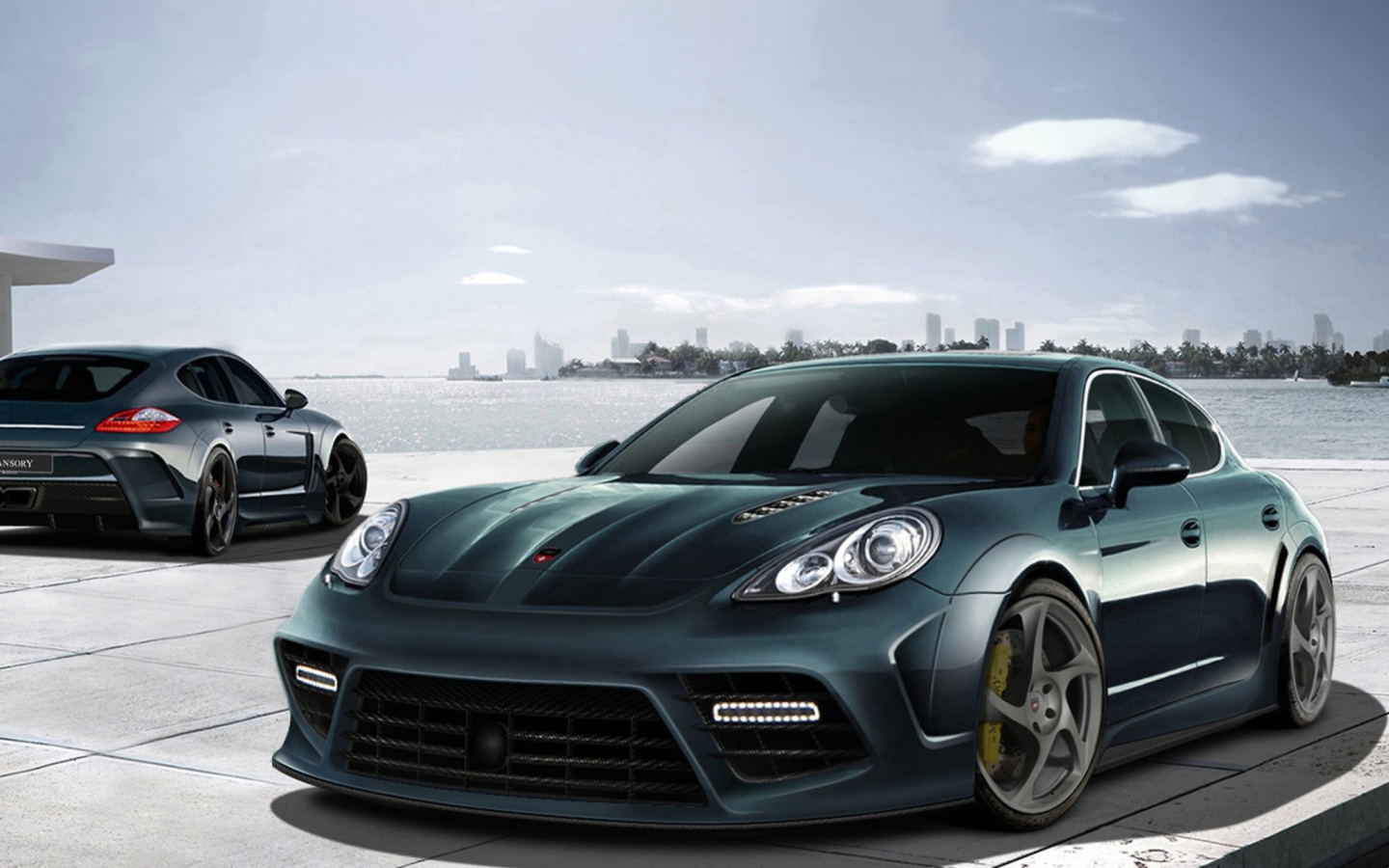 Screenshot №1 pro téma Mansory Porsche Panamera 1440x900