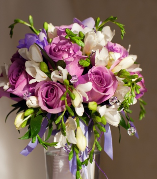 Bouquet In Vase - Obrázkek zdarma pro 480x800