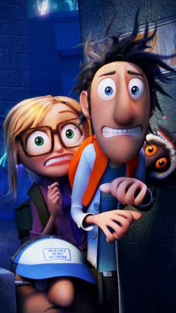 Cloudy with a Chance of Meatballs 2 wallpaper 360x640