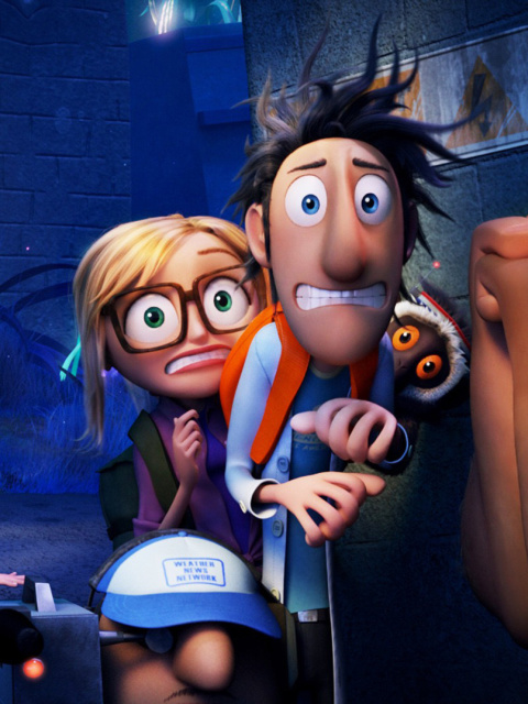 Screenshot №1 pro téma Cloudy with a Chance of Meatballs 2 480x640