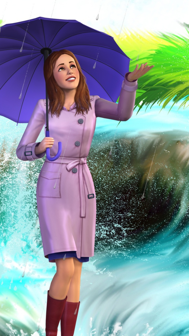 Das The Sims 3 Wallpaper 640x1136