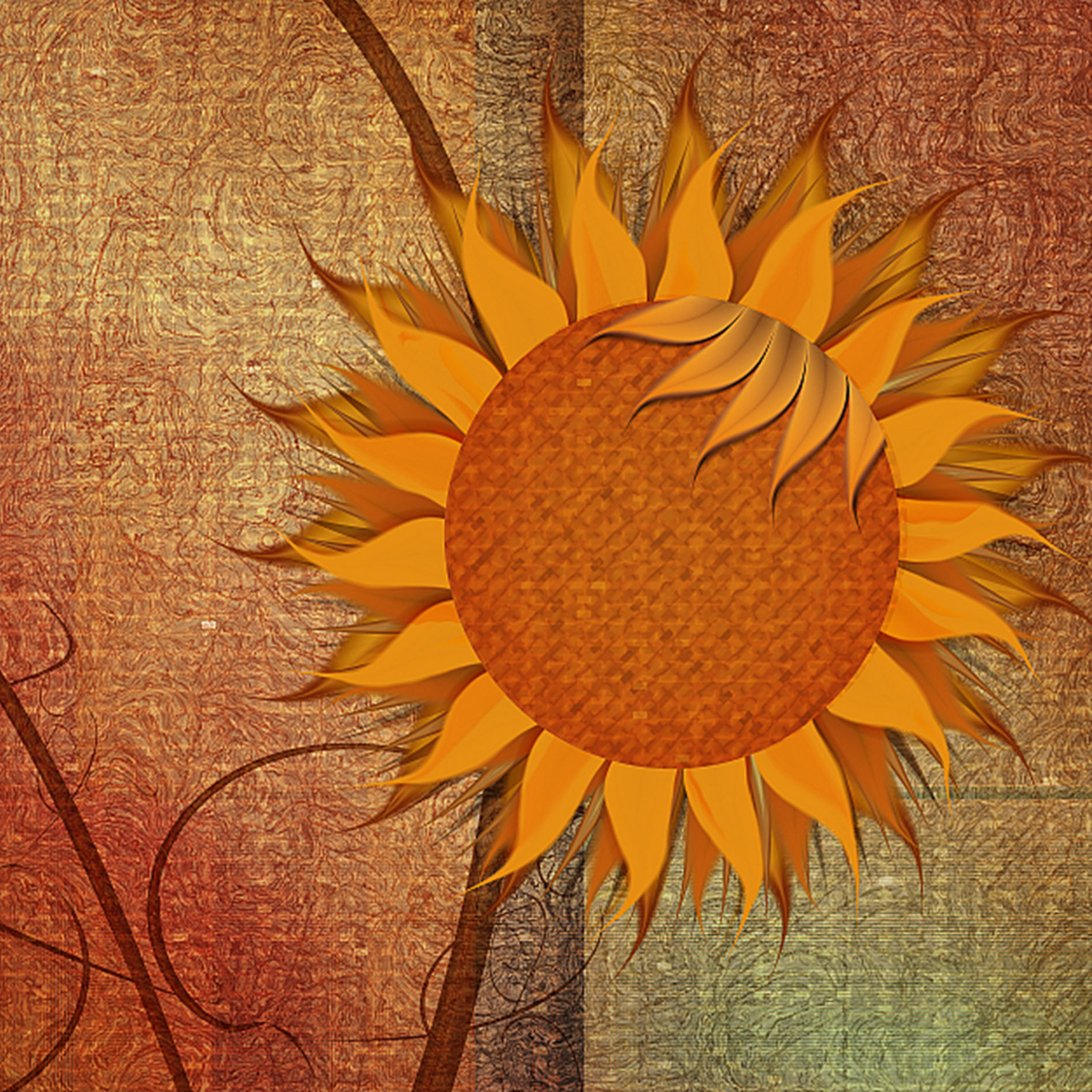 Screenshot №1 pro téma Sunflower 2048x2048