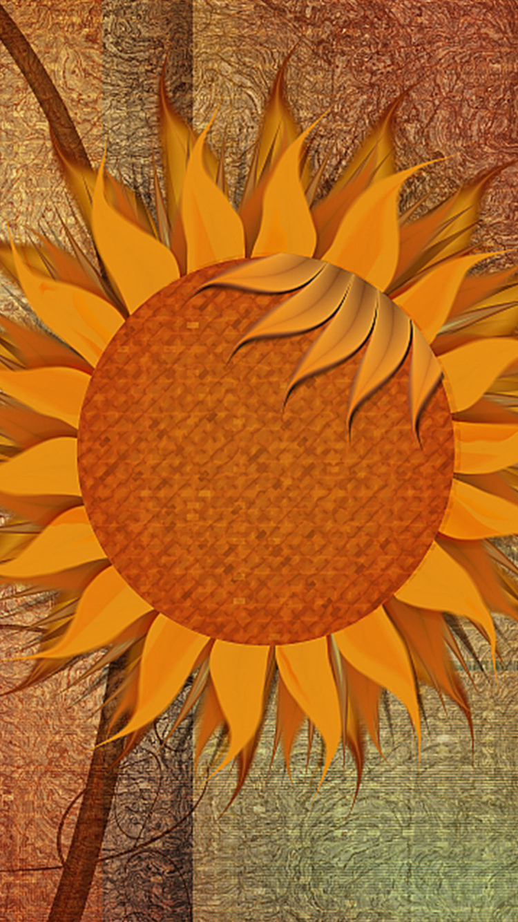 Screenshot №1 pro téma Sunflower 750x1334