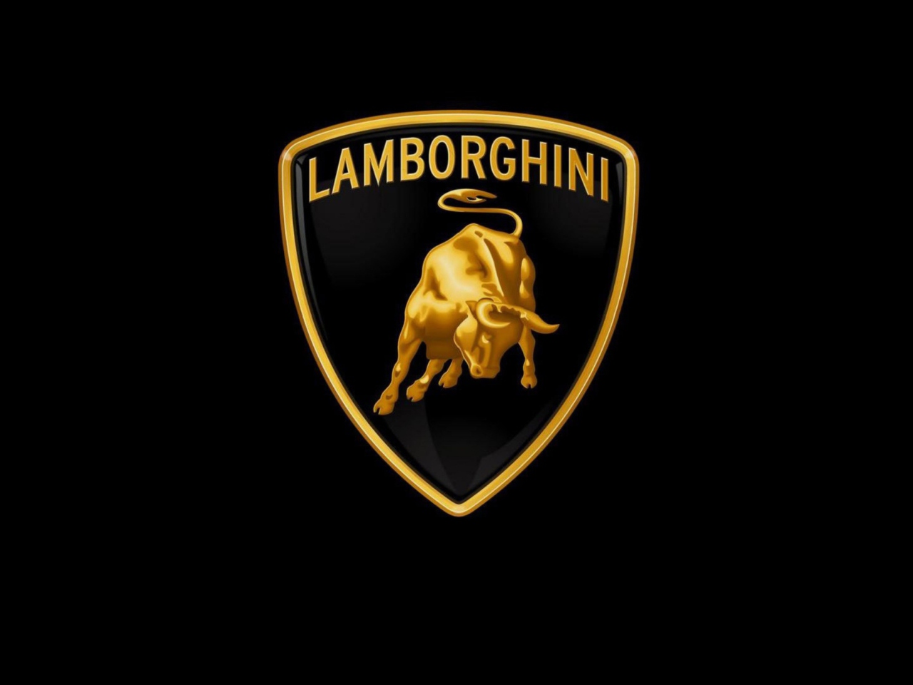 Das Lamborghini Logo Wallpaper 1280x960
