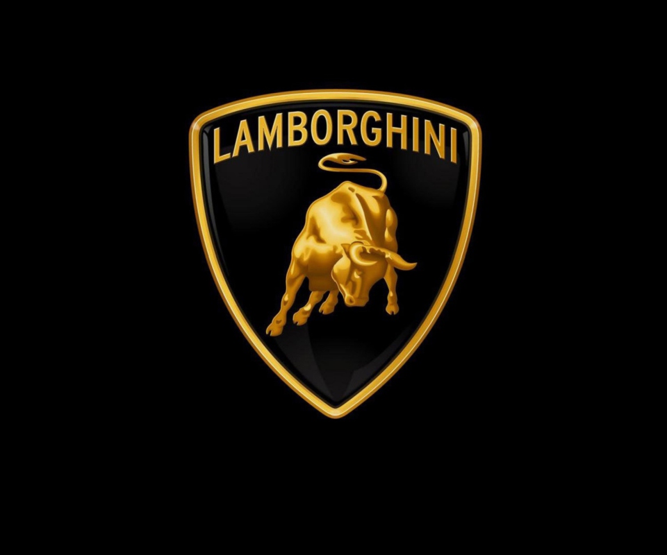 Das Lamborghini Logo Wallpaper 960x800