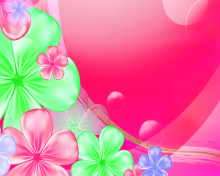 Screenshot №1 pro téma Pink Floral 220x176