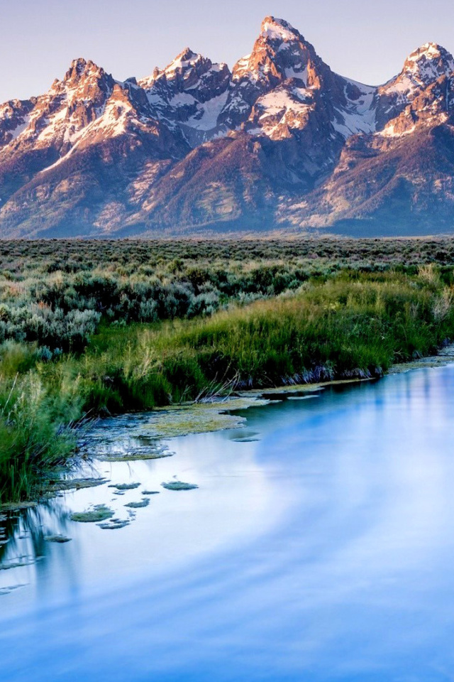 Screenshot №1 pro téma Grand Teton National Park 640x960