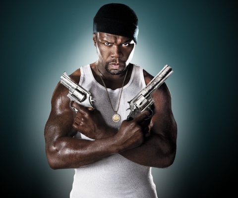 Screenshot №1 pro téma 50 Cent Rapper 480x400