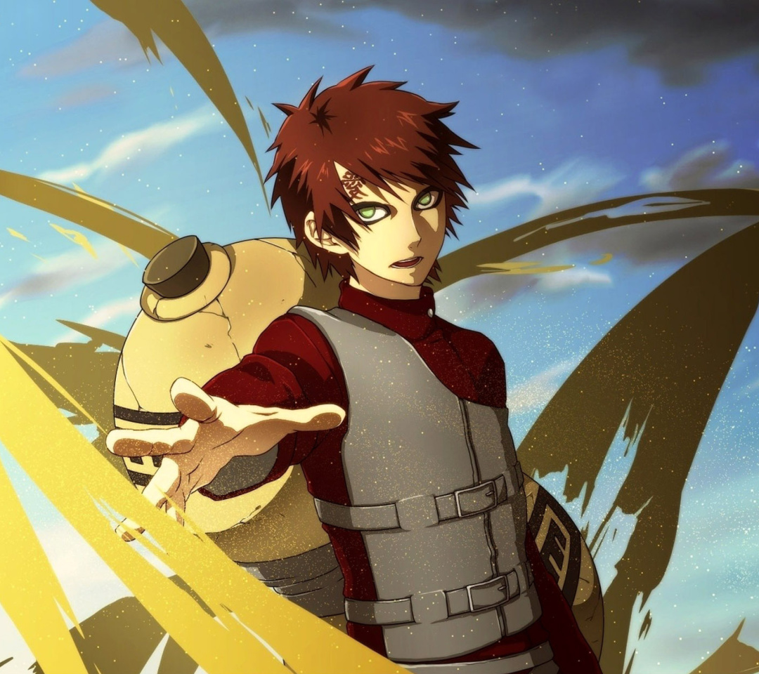 Обои Gaara Kazekage Naruto 1080x960