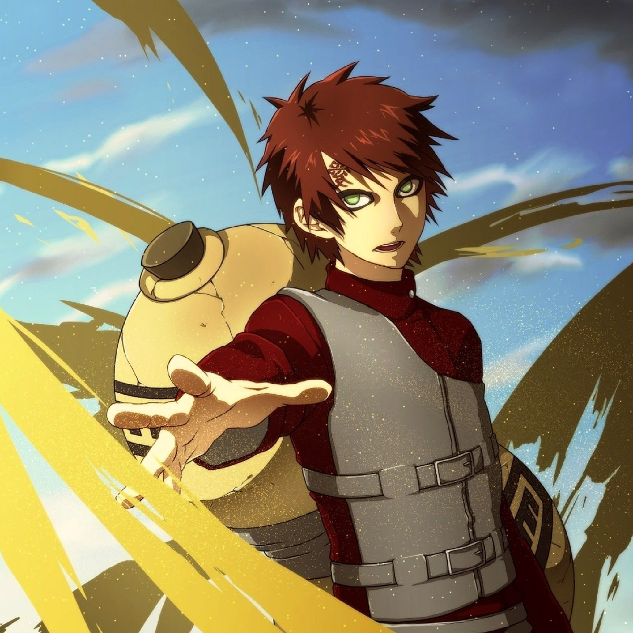 Das Gaara Kazekage Naruto Wallpaper 2048x2048