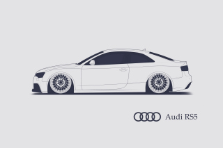 Kostenloses Audi RS 5 Advertising Wallpaper für Android, iPhone und iPad