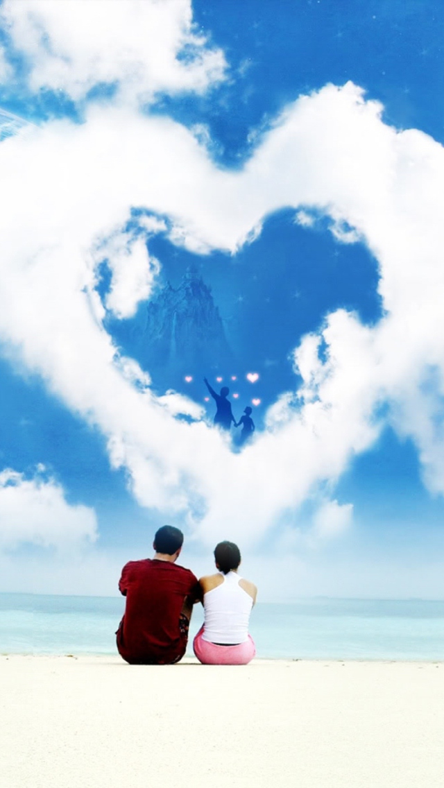 Love Is In The Air wallpaper 640x1136
