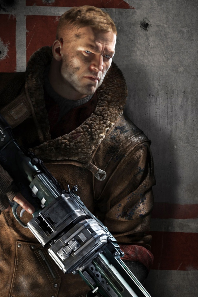 Screenshot №1 pro téma Wolfenstein The New Order Game 640x960