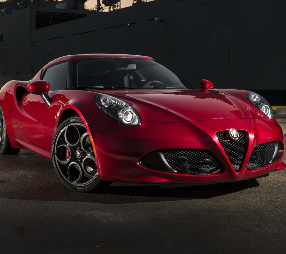 Fondo de pantalla Alfa Romeo 4C 960x854