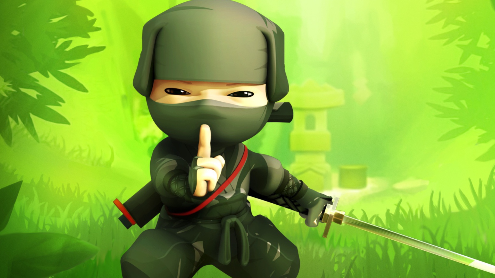 Screenshot №1 pro téma Mini Ninjas Hiro 1920x1080