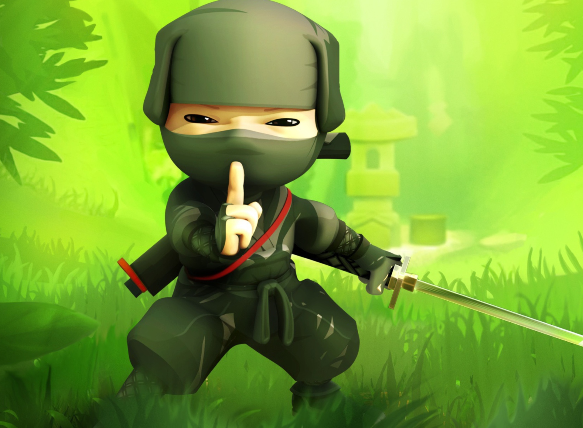 Screenshot №1 pro téma Mini Ninjas Hiro 1920x1408