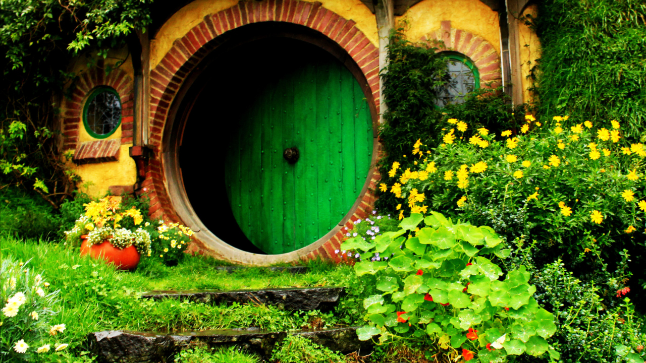 Hobbit House wallpaper 1280x720