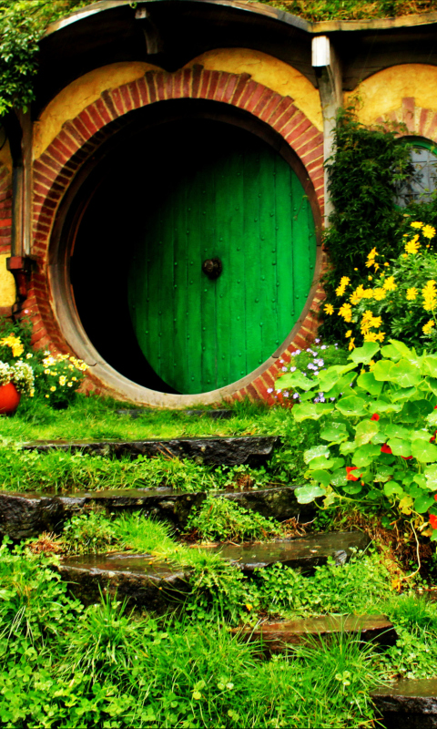 Sfondi Hobbit House 480x800