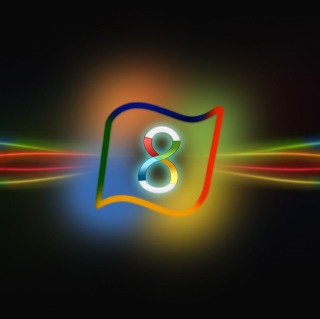 Free Windows 8 Neon Picture for iPad 3