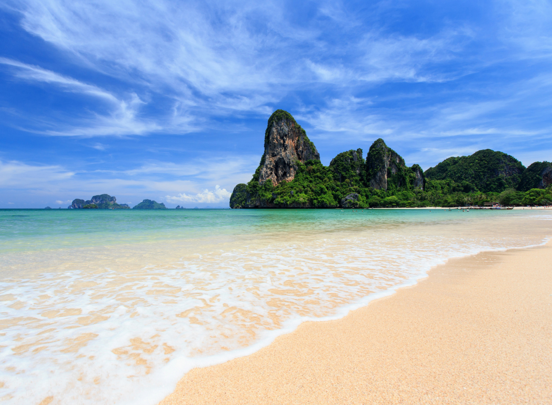 Fondo de pantalla Railay Beach in Thailand 1920x1408