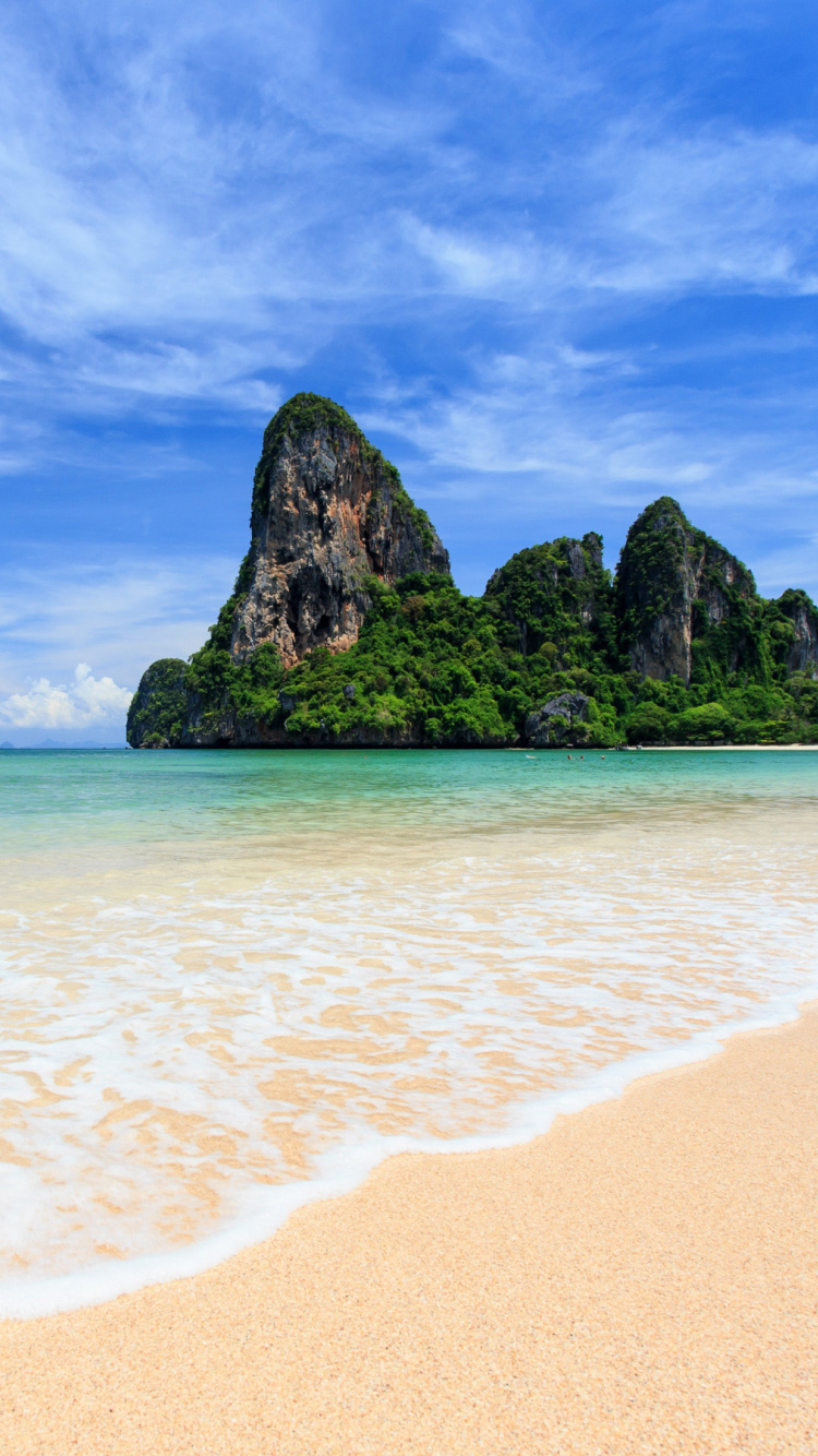 Railay Beach in Thailand screenshot #1 750x1334