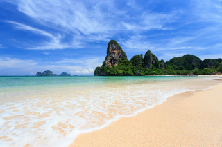 Railay Beach in Thailand - Obrázkek zdarma 