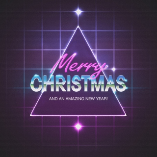 Merry Christmas & Happy New Year 2014 - Obrázkek zdarma pro iPad mini