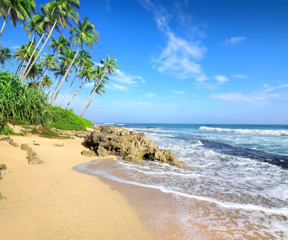 Caribbean Best Tropic Beach Magens Bay Virgin Islands wallpaper 960x800